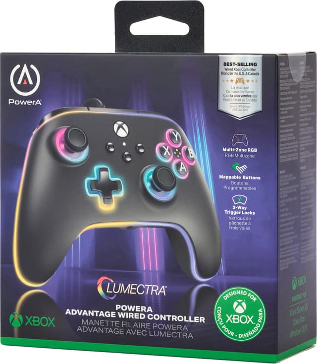PowerA Xbox Lumectra controller