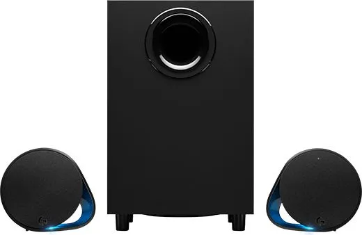 Logitech G560 - Højttalersystem - til PC - 2.1-kanal - trådløs - Bluetooth - USB - 120 Watt (Total)