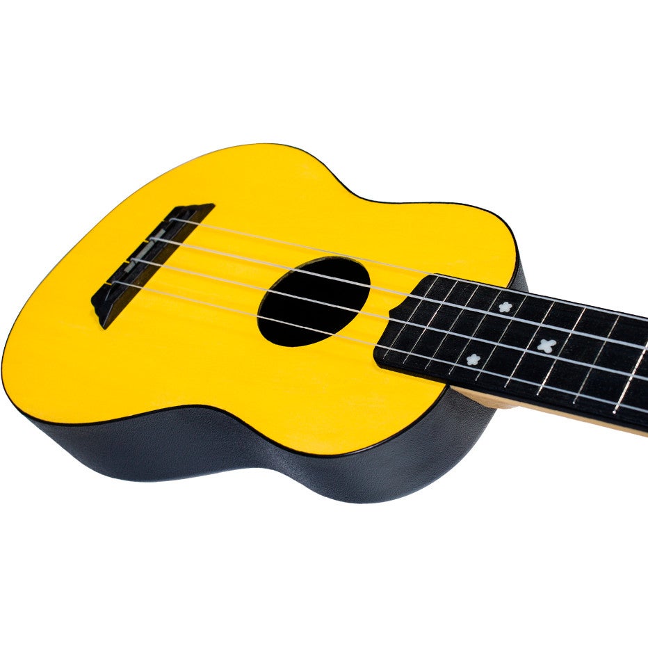 Flight Travel Series TUS35 Yellow sopraan ukelele met gigbag