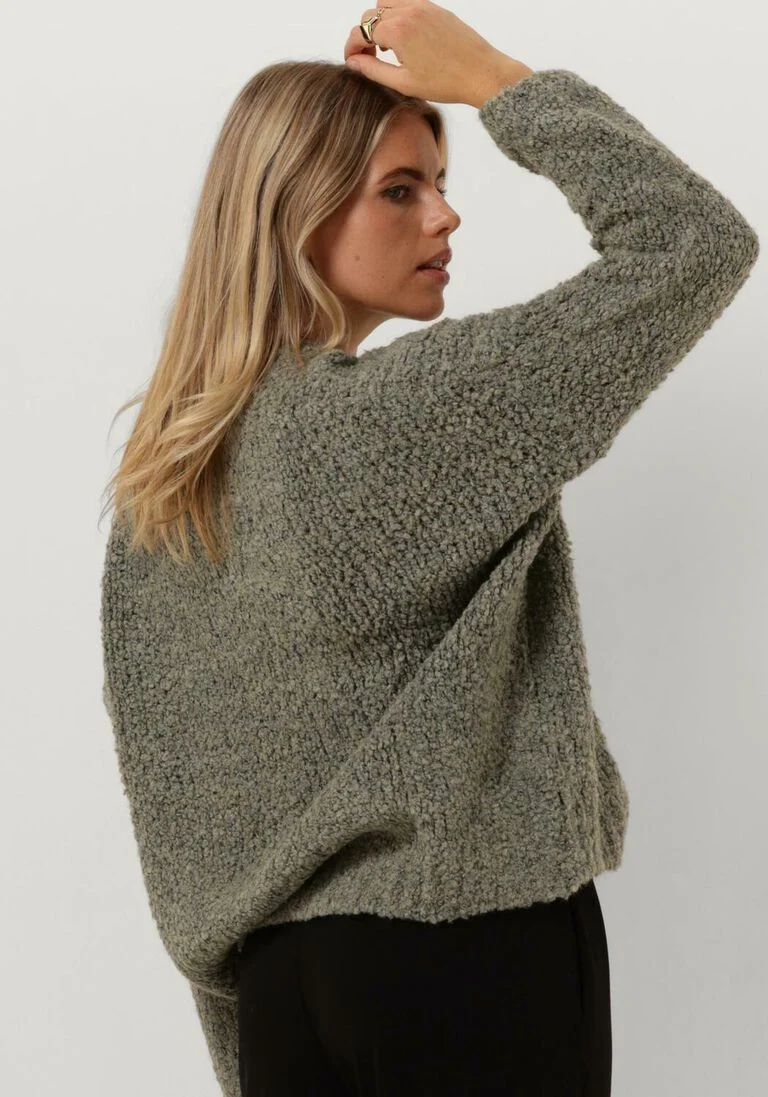 SIMPLE groene simple trui knit-bocc-23-1 sweater
