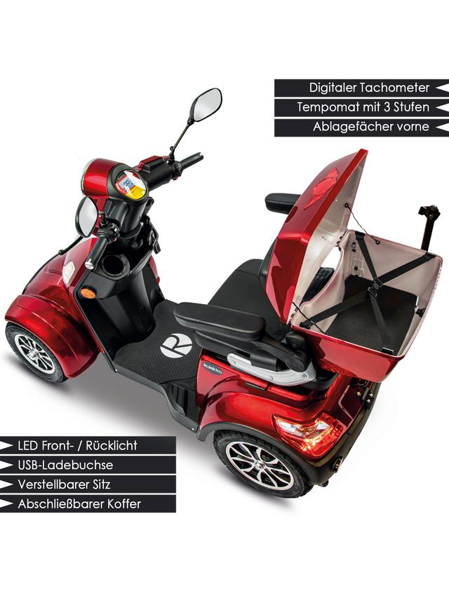 Elektro-Quad mit Lithium Batterie und 95 km Reichweite, 1000 W