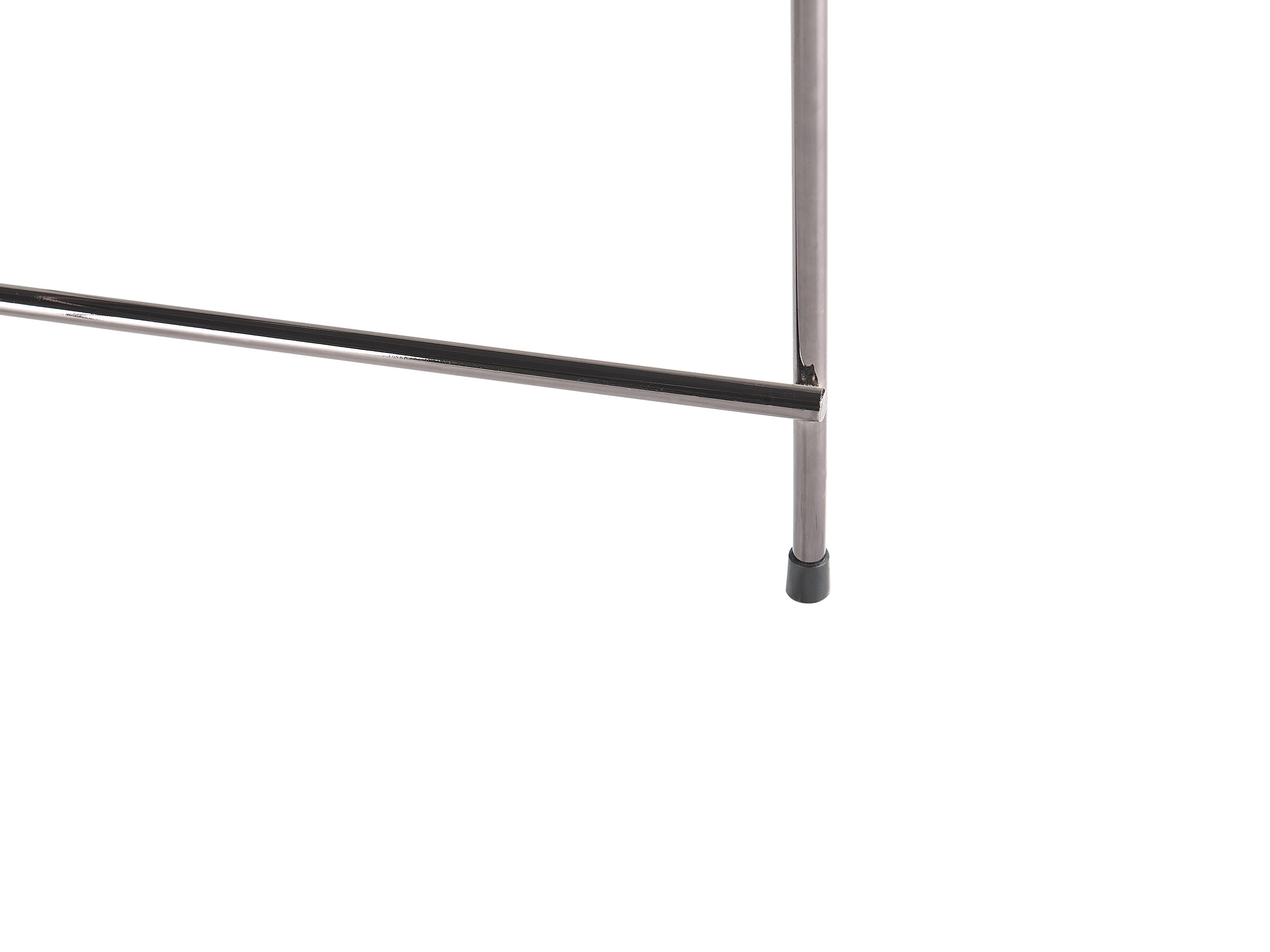 Bijzettafel LUCEA Veiligheidsglas Zilver