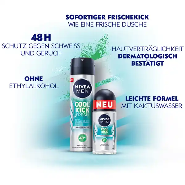 Anti-Transpirant Roll-on Cool Kick Fresh