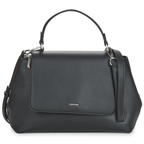 Calvin Klein Jeans - CK MUST TOP HANDLE TOTE W/FLAP - Noir