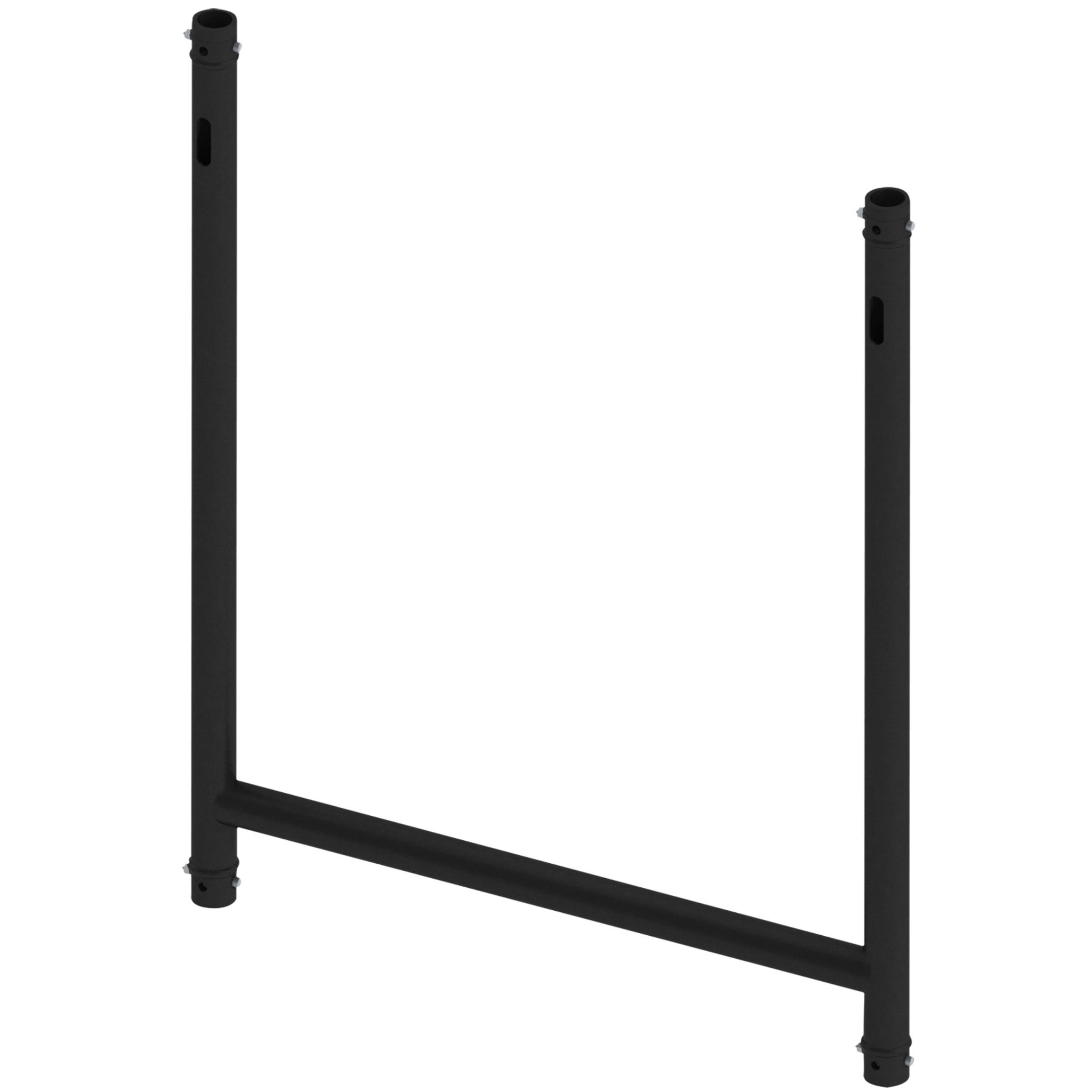 Showgear H-downrigger H-frame voor G-truss, zwart