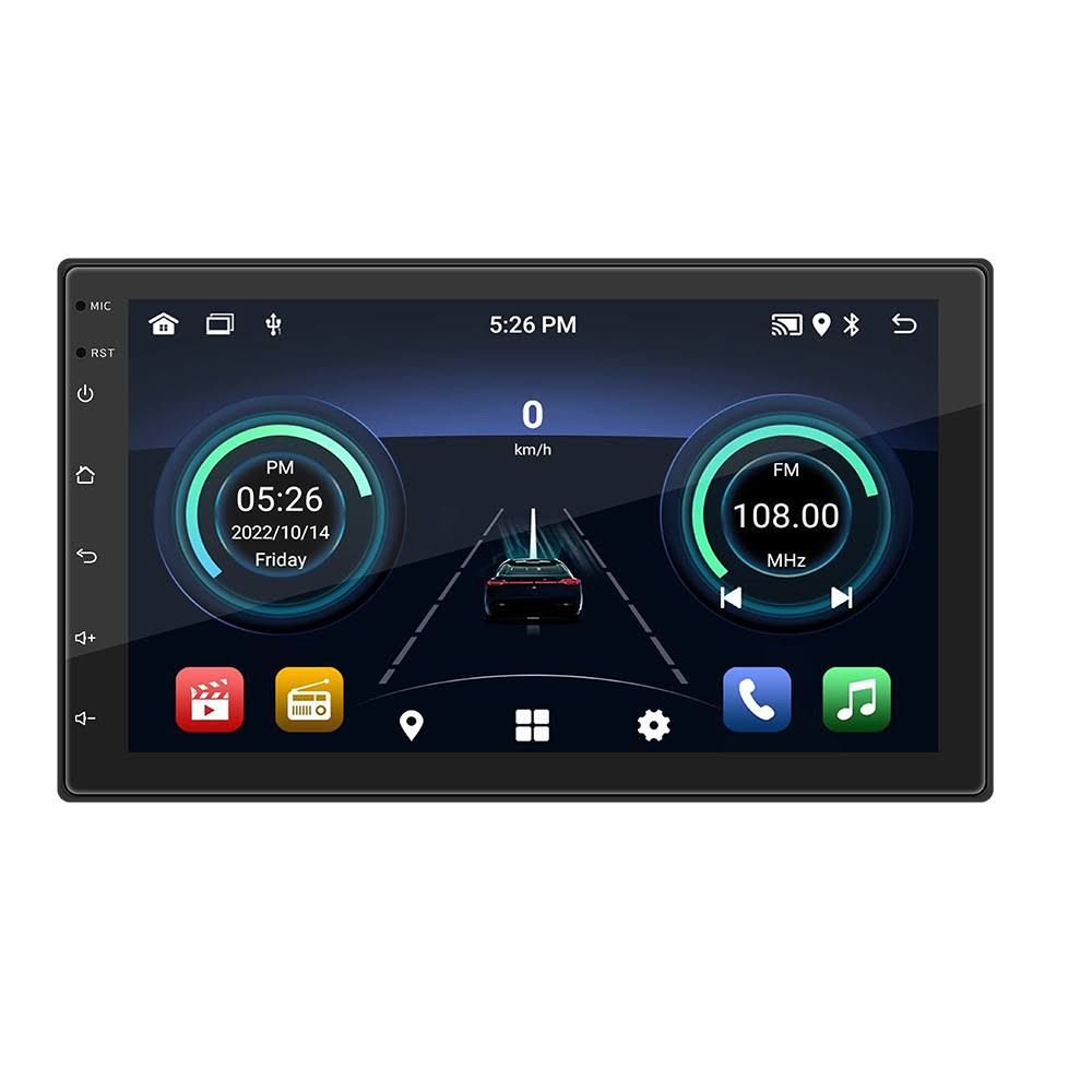 Dab+ Android 13 Autoradio 2 Din 64g Carplay 7 Zoll Gps Navi Rds