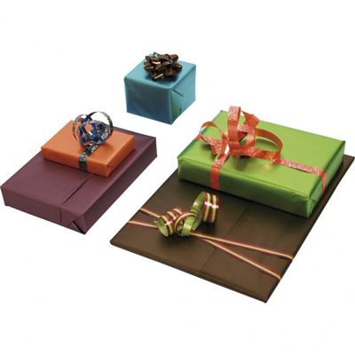 Clairefontaine - Papier cadeau kraft irisé - 70 cm x 3 m - 70 g/m²