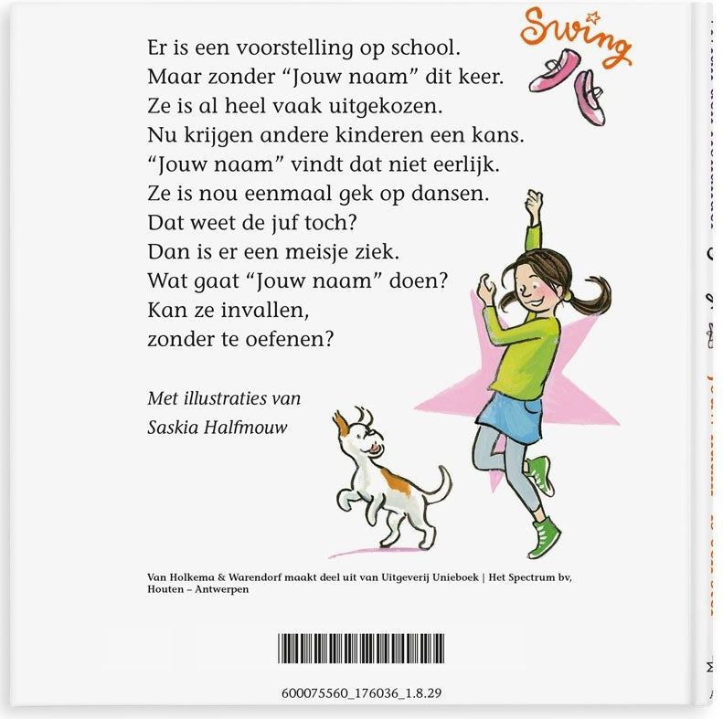 Boek met naam en foto - Pip is een ster - Softcover