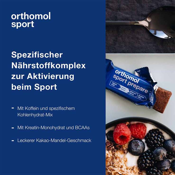 Orthomol Sport Prepare Riegel, 1 St