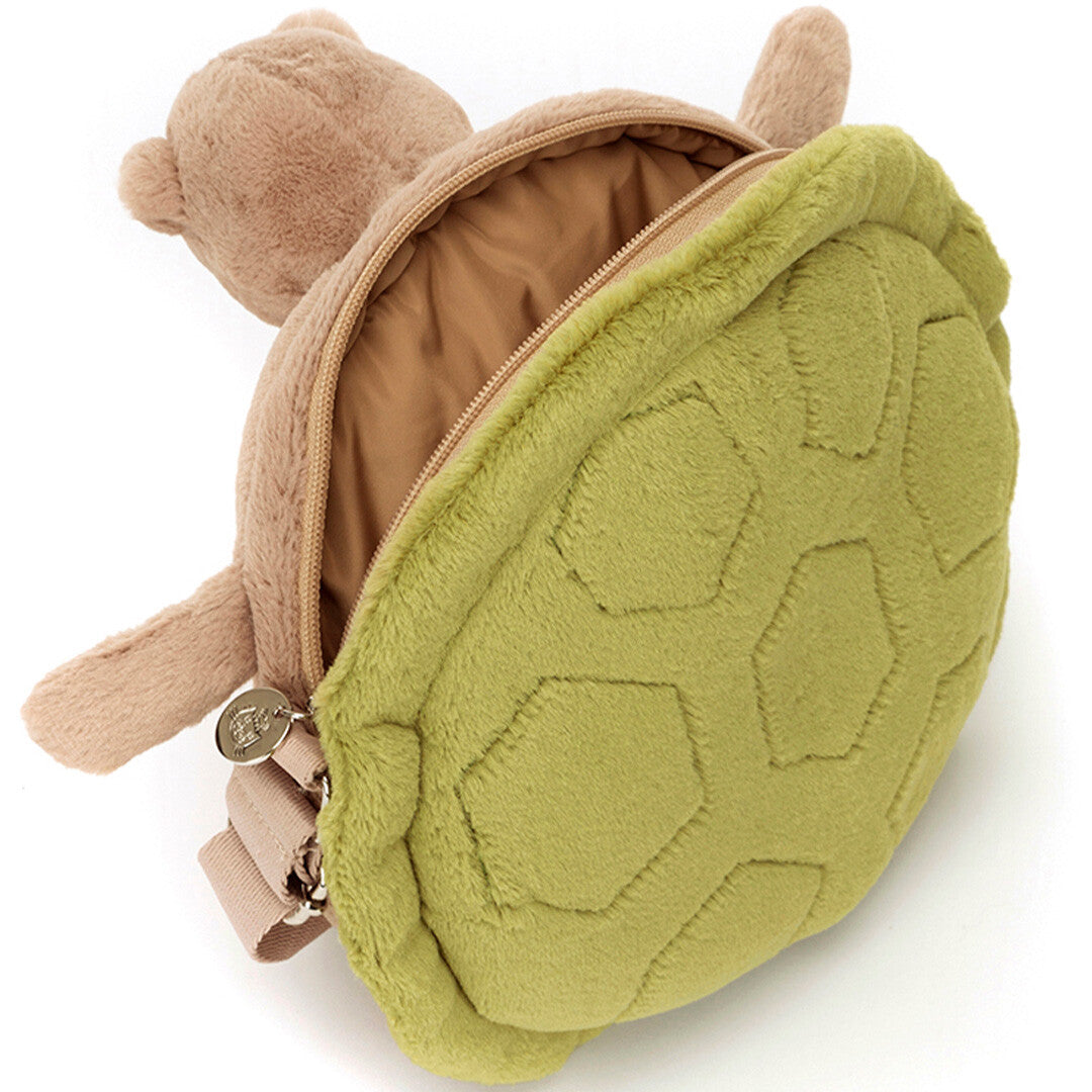 Jellycat kindertas schildpad timmy - 23 cm