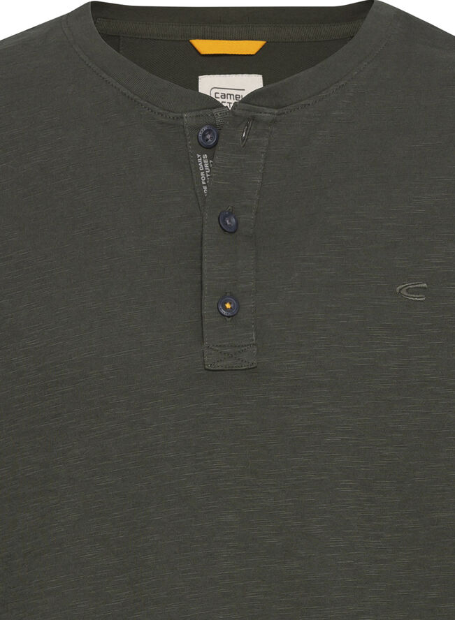 Camel Active NOS Henley 1/2 Leaf green