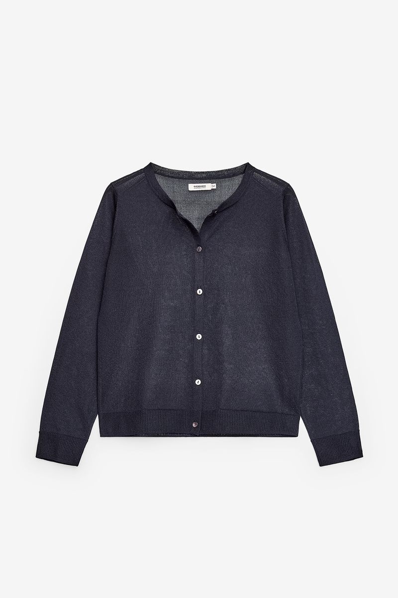 CARDIGAN  DE MALHA FINA