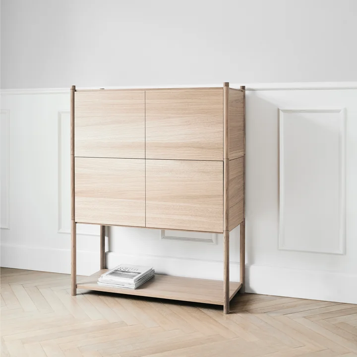 Gejst - Sceene Standregal H, Eiche hell