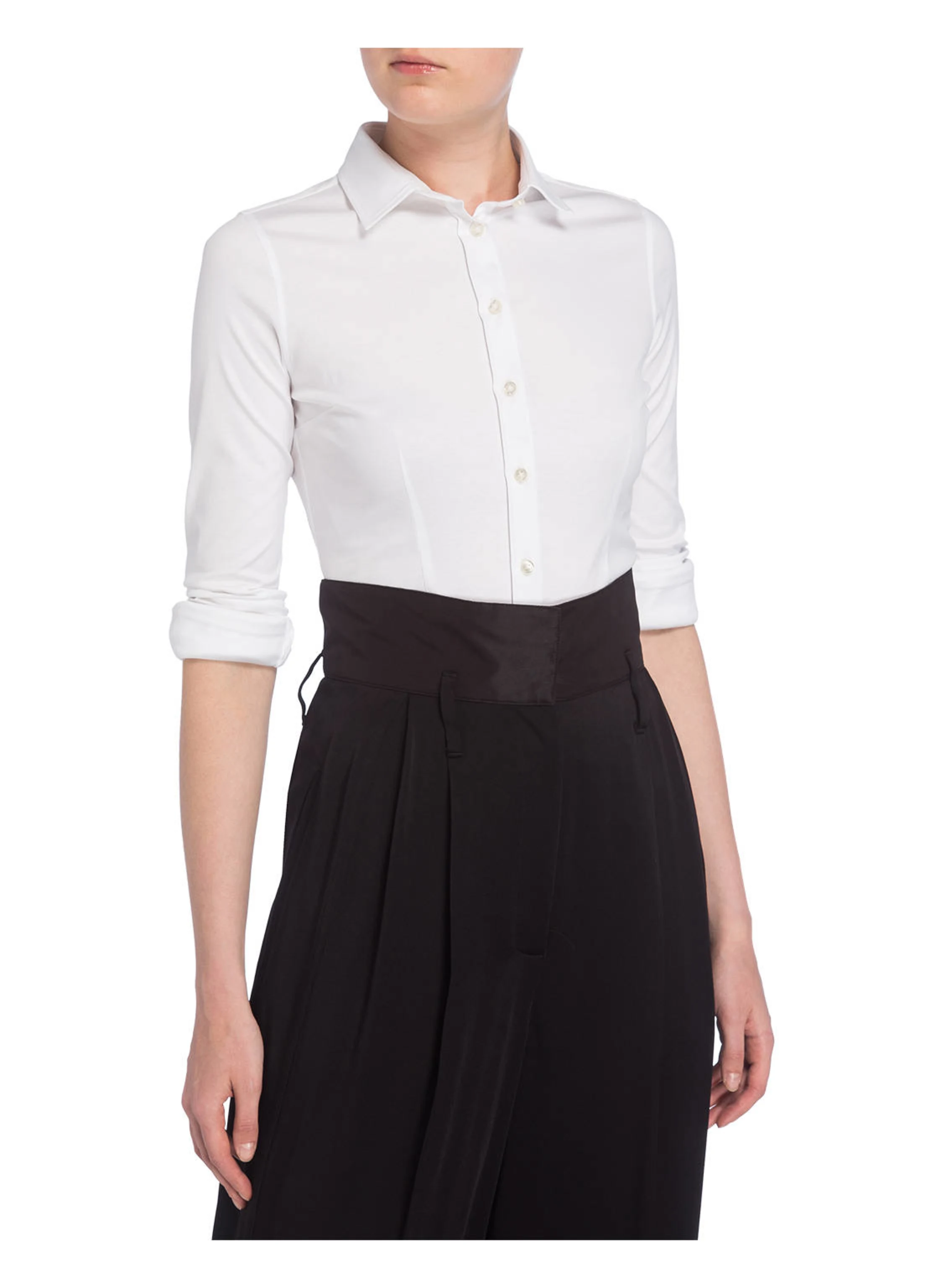Soluzione Hemdbluse aus Jersey