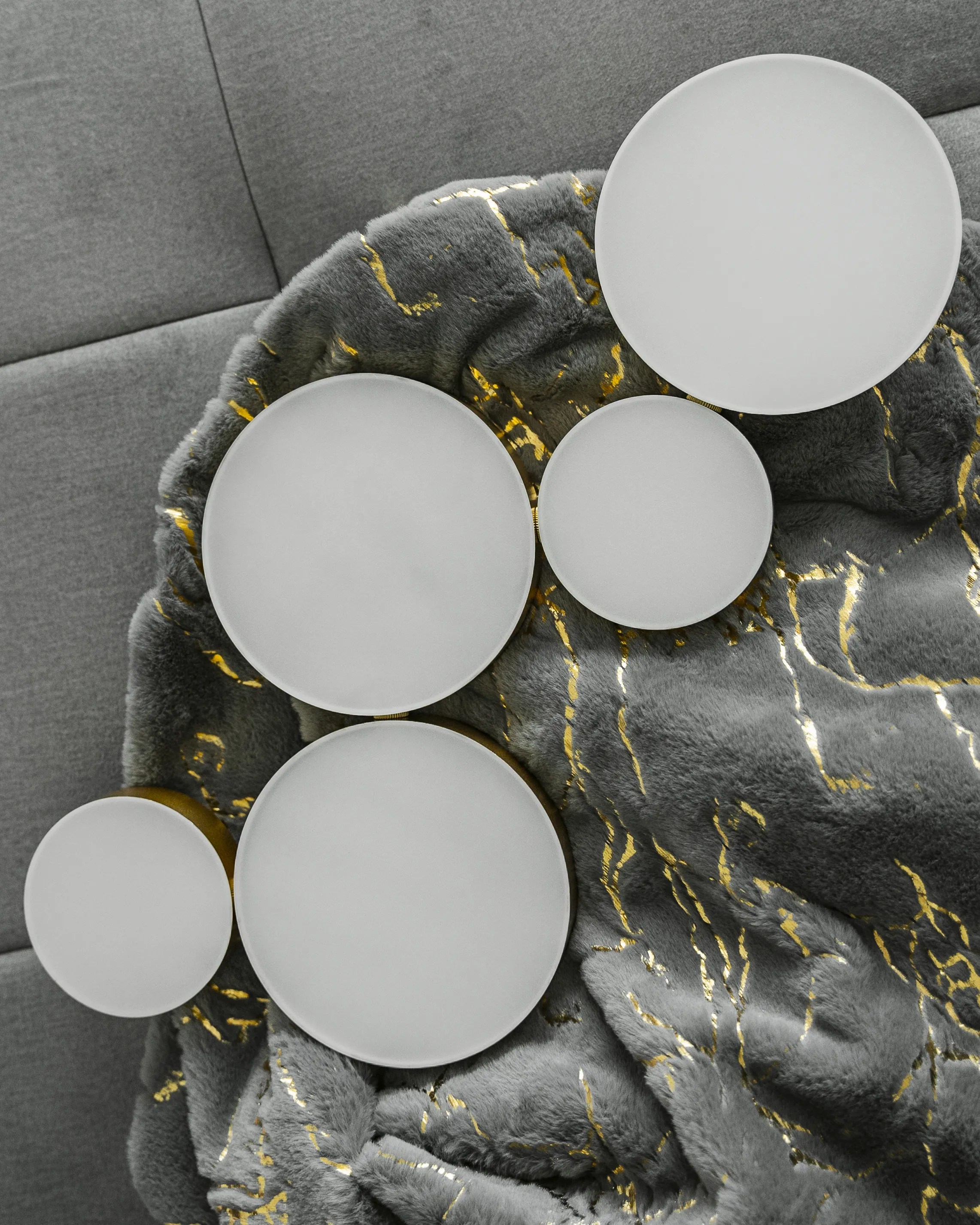 LED plafondlamp LUGA Metaal Goud