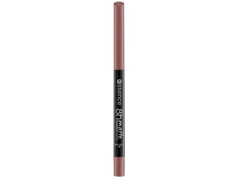 essence Lip Liner 8 h matte comfort 01 Cinnamon Spice Konturenstift mit 8 h Halt, angenehmem Tragegefühl und mattem Finish
