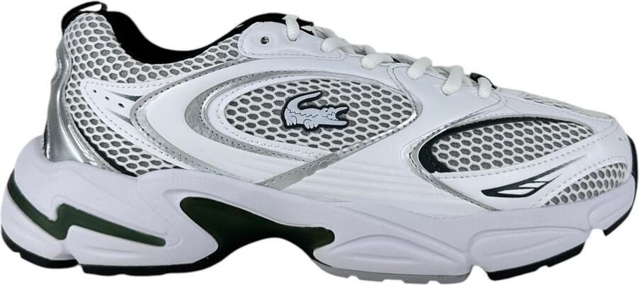 Lacoste Storm 2k Schoenen Wit Maat: 46 Mesh Synthetisch Foot Locker