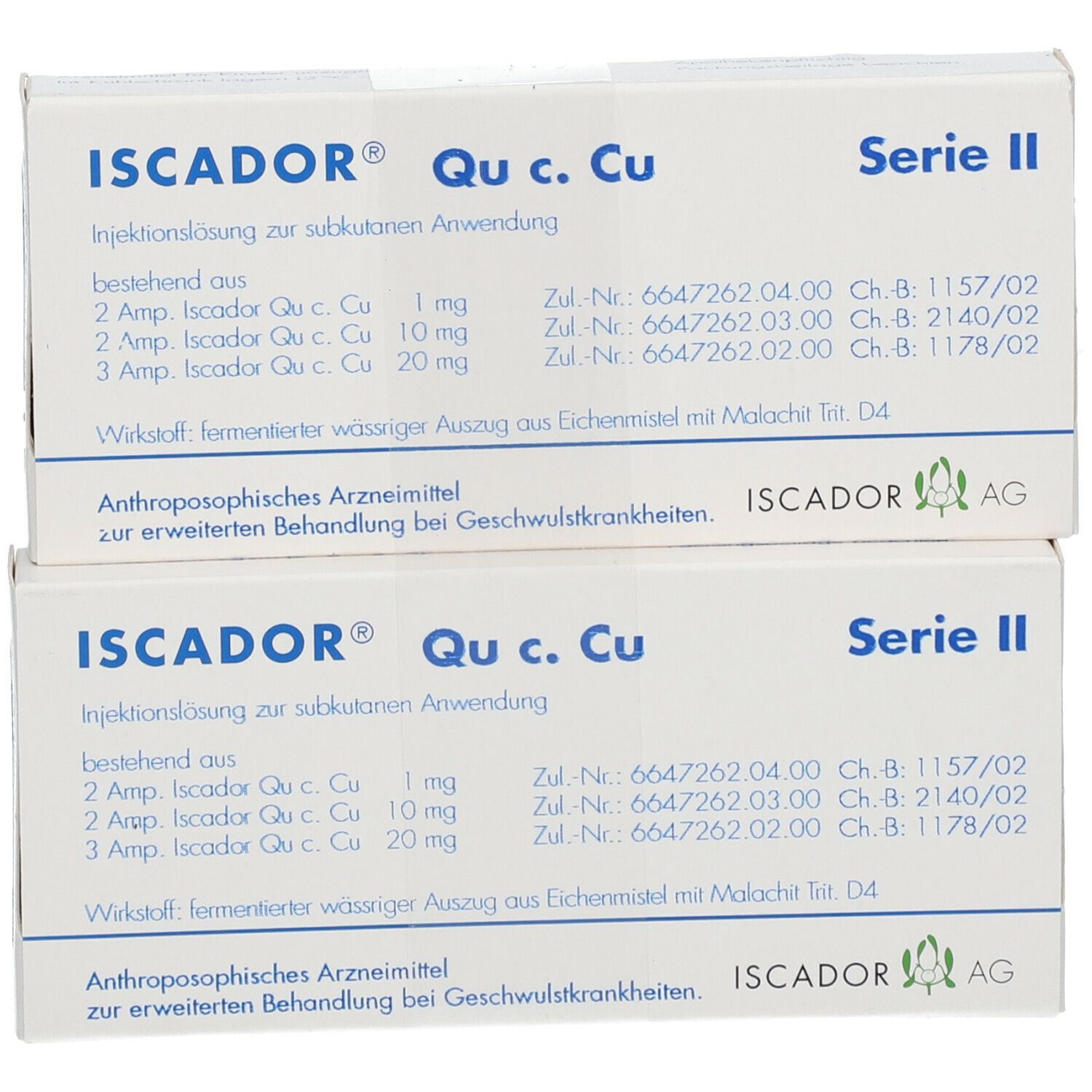 ISCADOR® Qu c. Cu Serie II