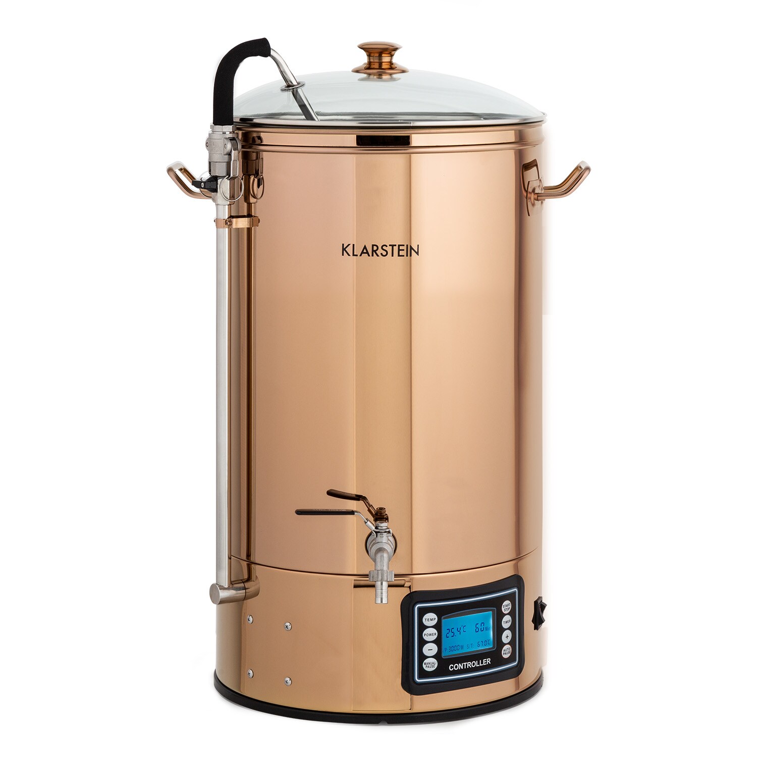 Mundschenk Maischekessel, Bierbrauanlage, 2500 W, 30 l, 9 Programme
