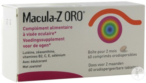 Macula-Z ORO Complément Alimentaire À Visée Oculaire 60 Comprimés Orodispersibles