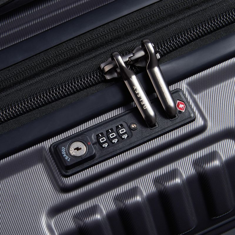 Valise cabine rigide Rempart Extensible 55 cm Anthracite