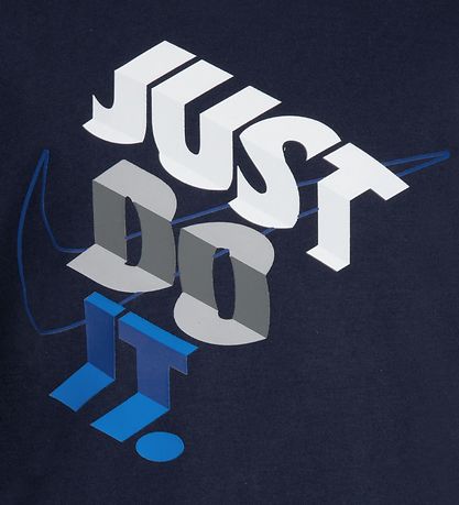 Nike T-Shirt - Block - Midnight Navy