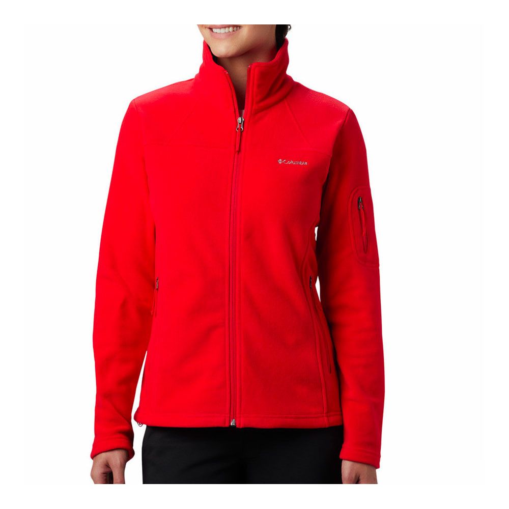 Columbia FAST TREK II - Polaire Femme red lily