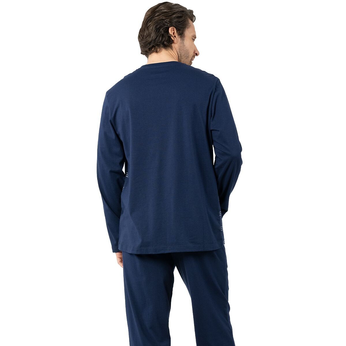 EMINENCE<br>Pijama de gola redonda com fechamento por botões