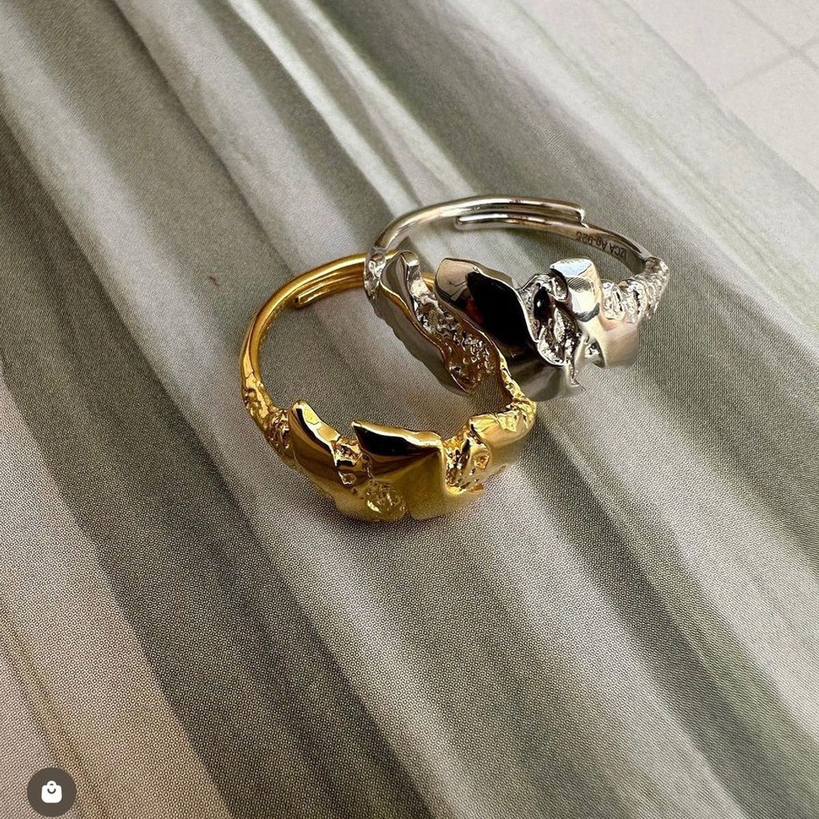 Sistie Josephine X Sistie Ring Gold Plated Onesize
