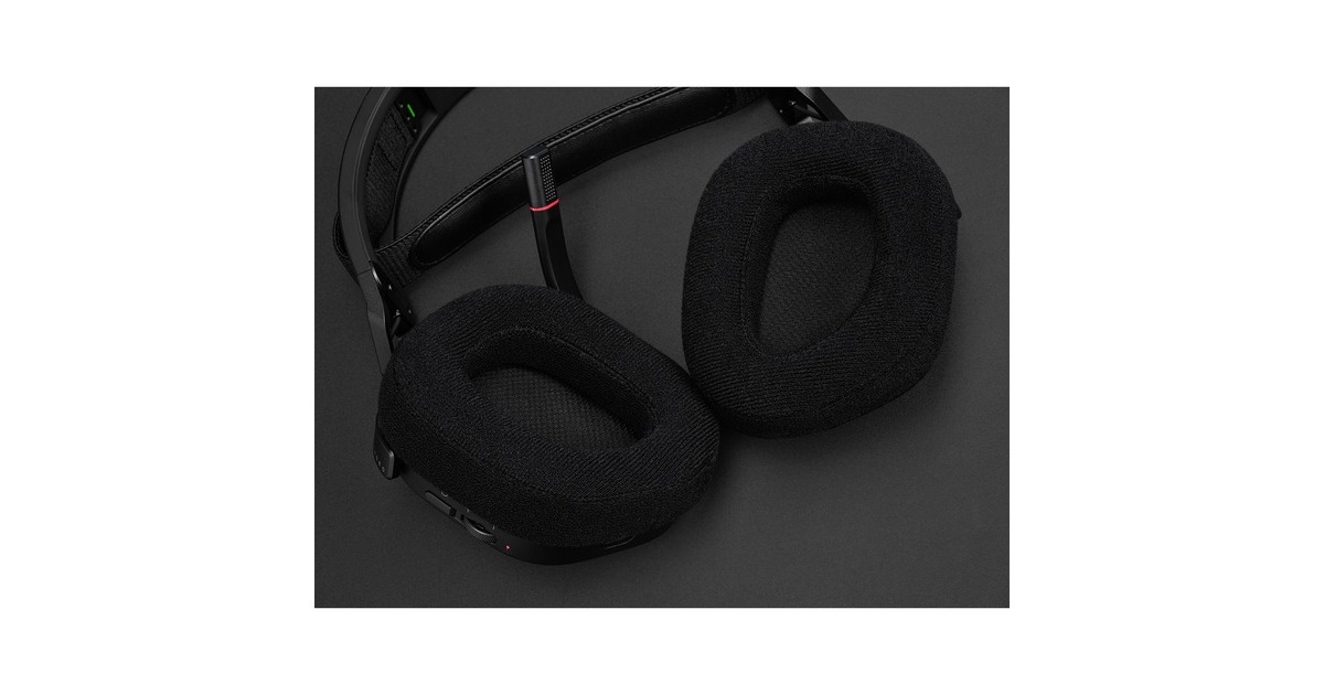 CorsairHS80 RGB WIRELESS over-ear gaming headset  (Zwart, Pc, PlayStation 4, PlayStation 5)