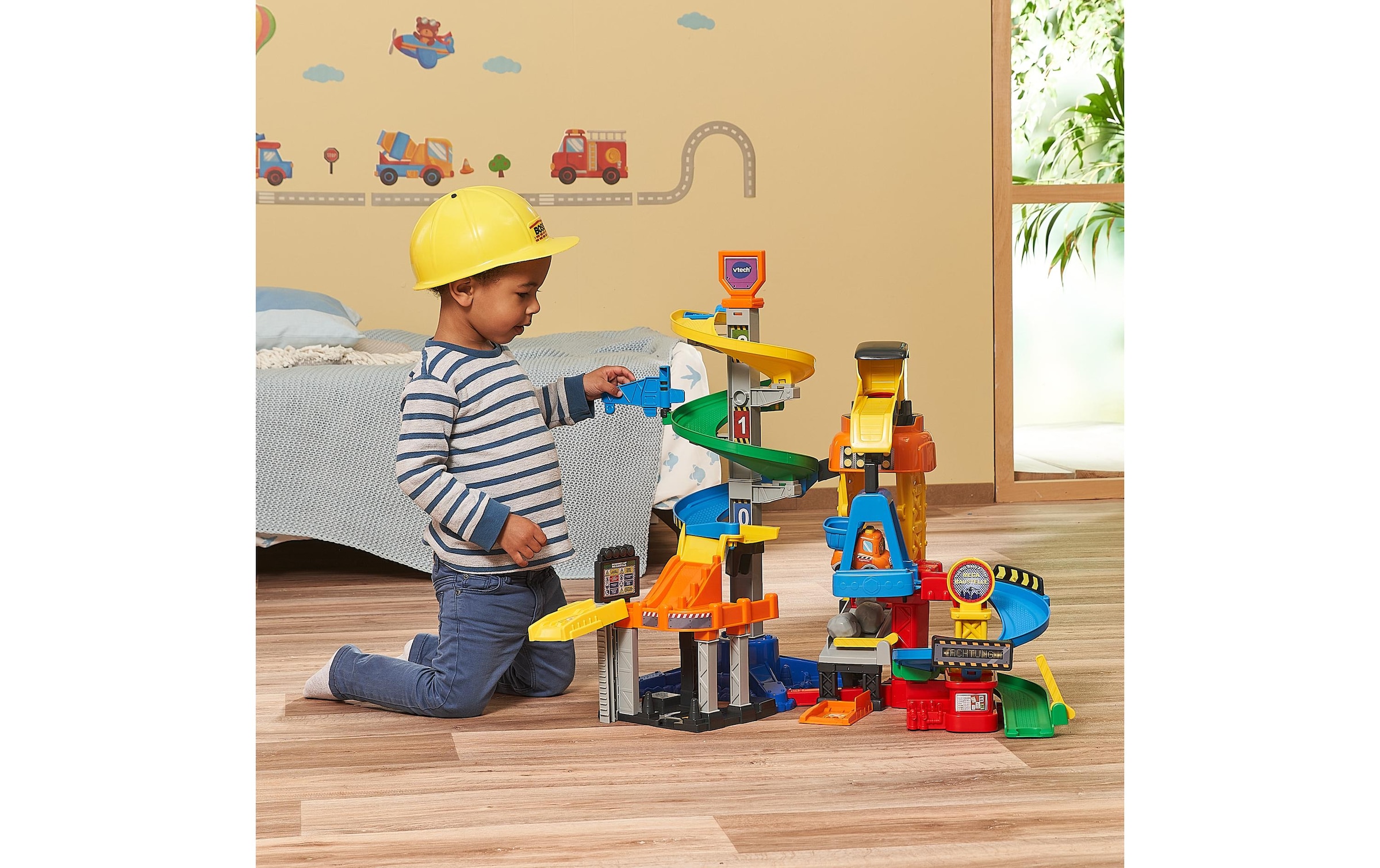 Vtech® Lernspielzeug »Tut Tut Baby Flitzer – Mega Baustelle -DE-«