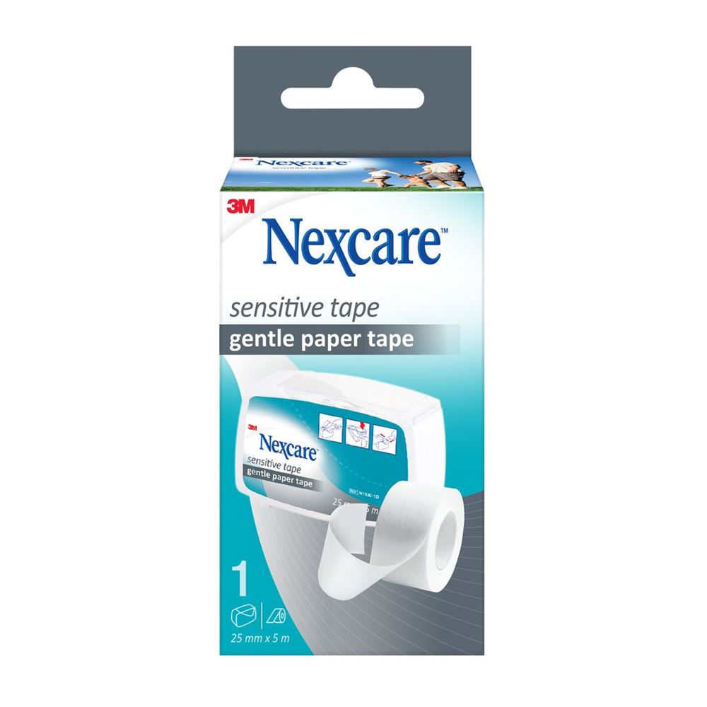 NEXCARE Sensitive Tape 25mmx5m Disp 1 Stk