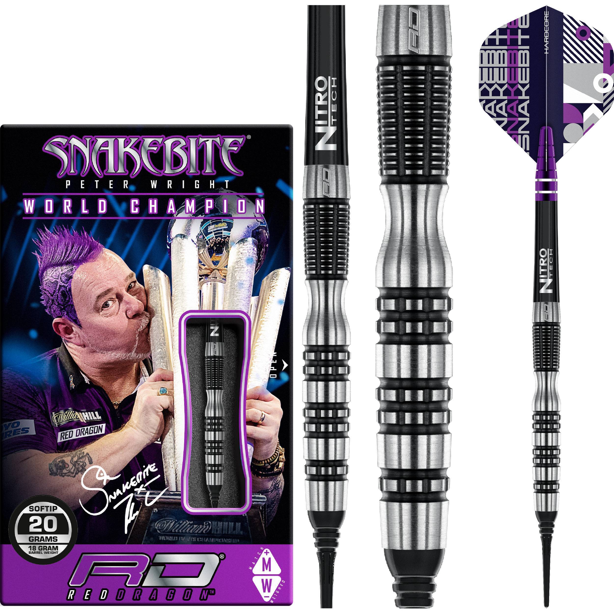 Red Dragon - Peter Wright Black Racer - Softdart