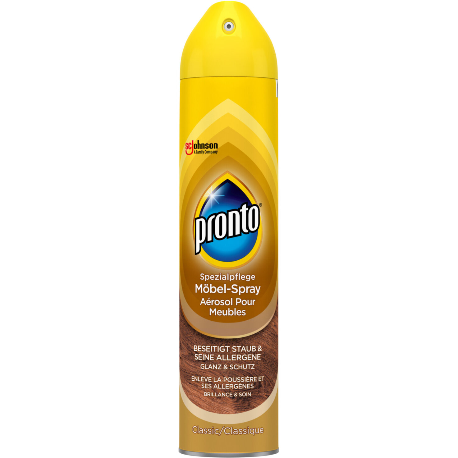 Pronto Spezialpflege – Möbel-Spray Glanz & Schutz Classic