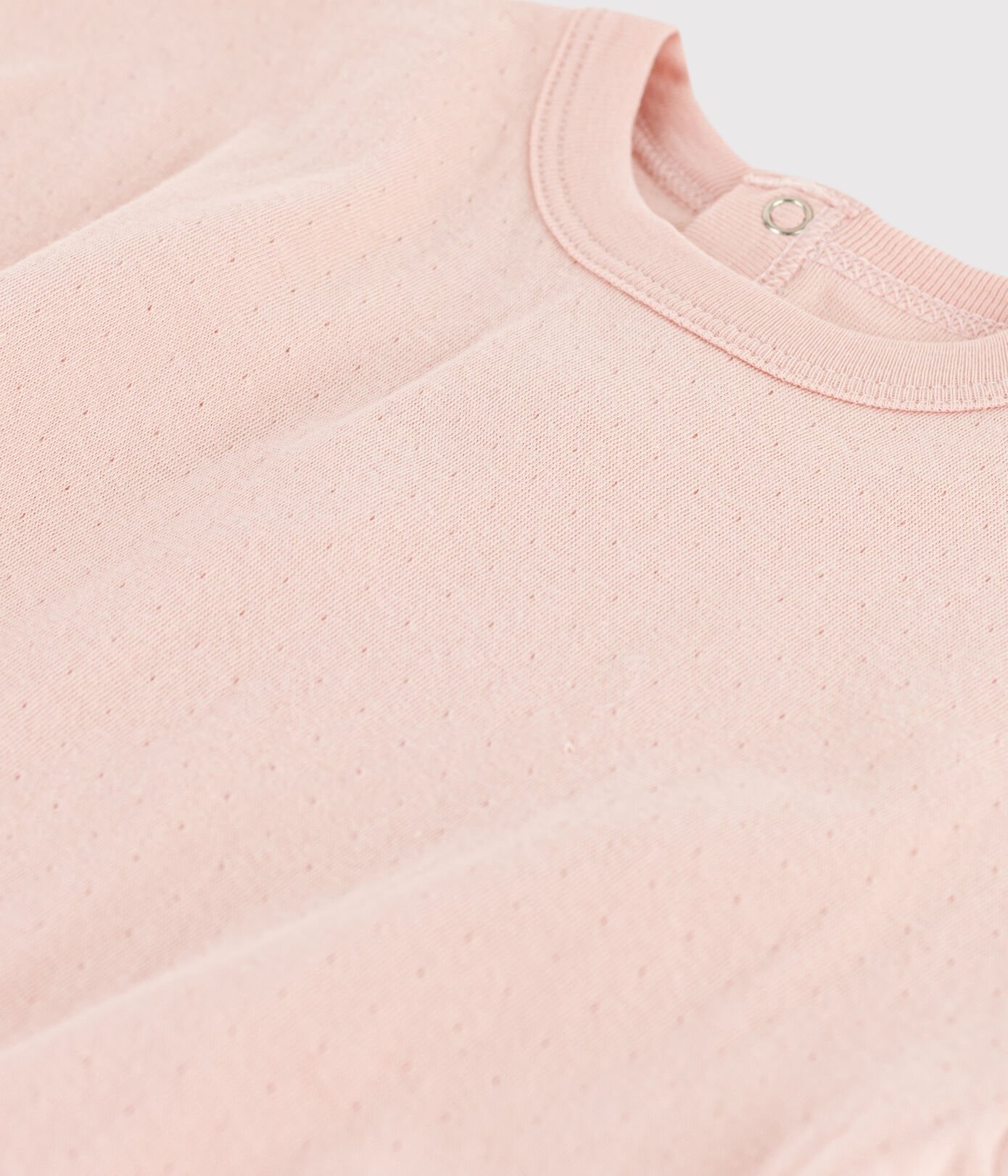 Tee-shirt manches longues bébé en tubique