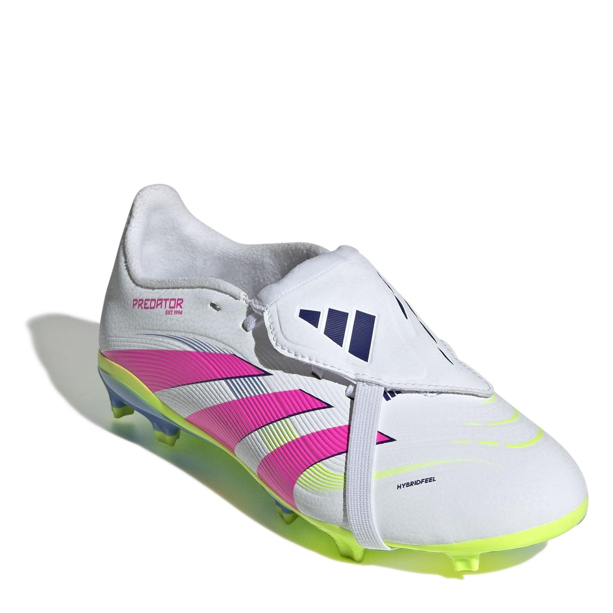 adidas Predator League Fold Over Tongue Junior Firm Ground Football Boots