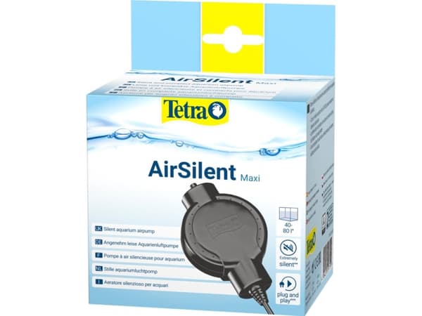 Tetra AirSilent Maxi luftpumpe t. 40-80L akvarier