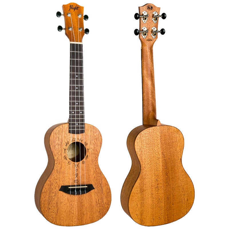 Flight Designer Series DUC373 Mahogany concert ukelele met gigbag