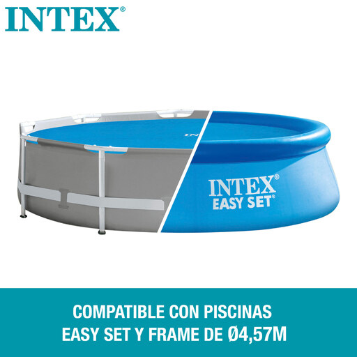 Cobertor Solar Intex Piscinas 457 Cm