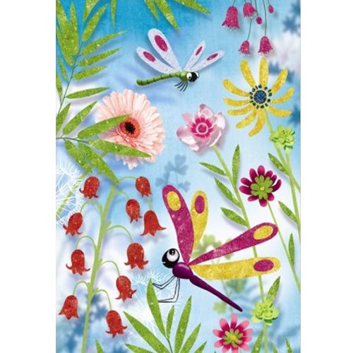 Djeco glitterschilderijen - vlinders en kleine beestjes