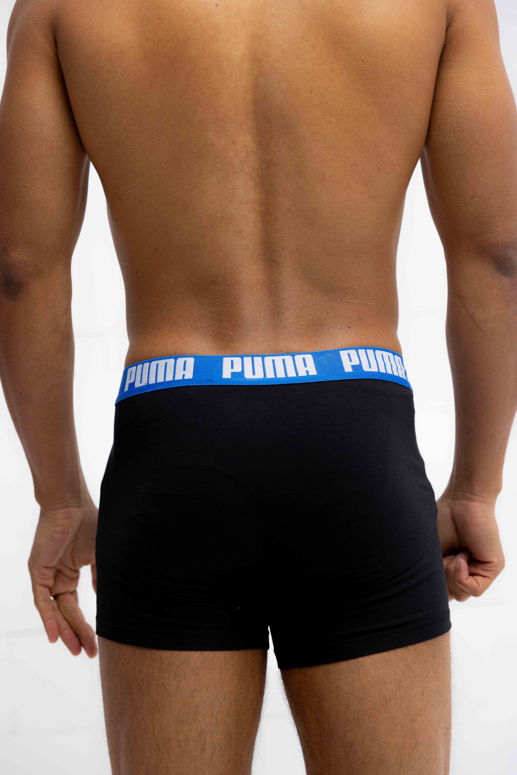 Puma Everyday Basic Boxershort Heren 6-Pack Zwart/Blauw/Rood