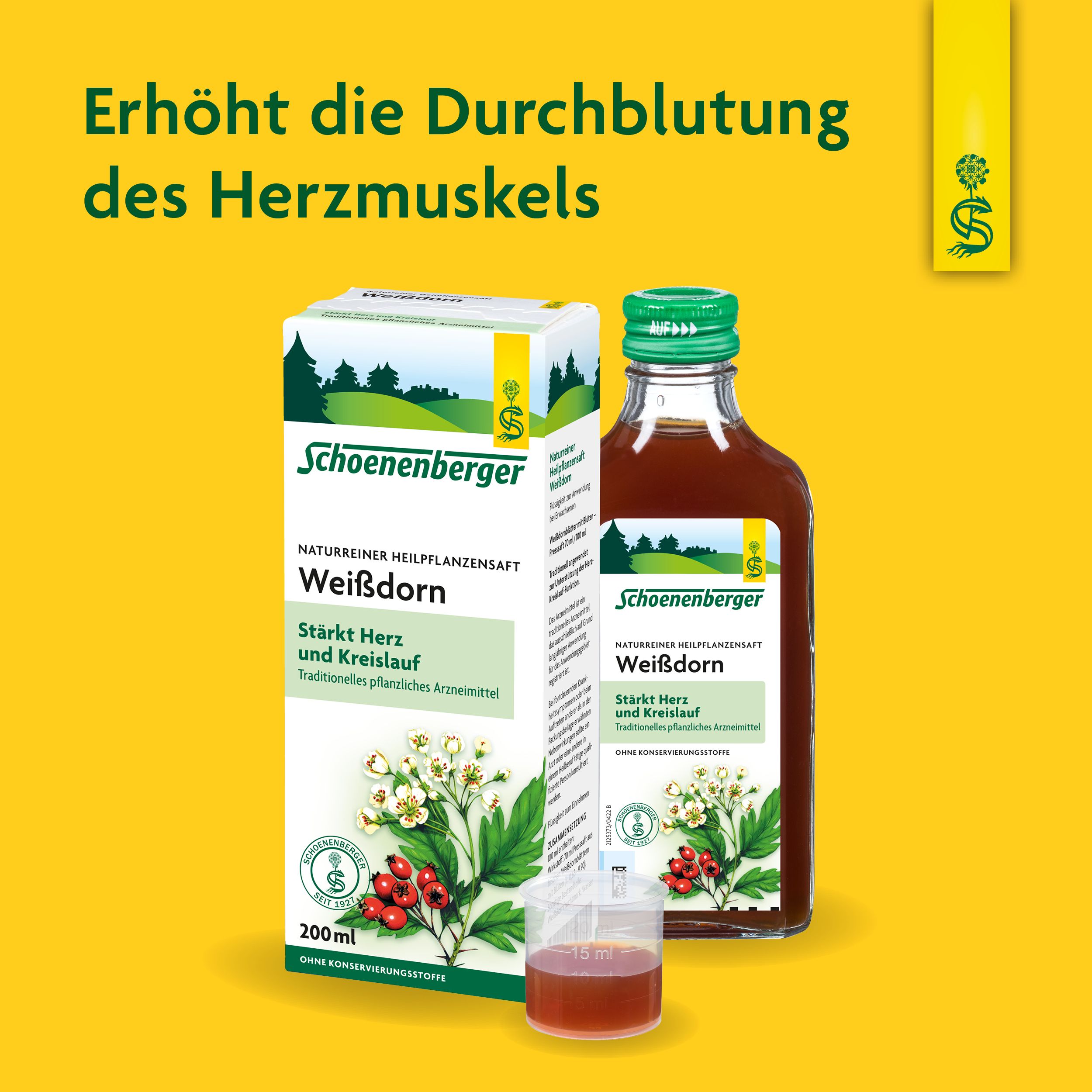 Schoenenberger® Heilpflanzensaft Weißdorn