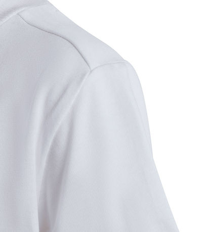 adidas Performance T-Shirt - LK Lin CO Tee - Hvid/sort