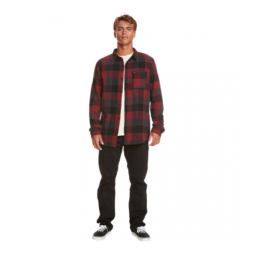 Quiksilver MOTHERFLY - Surchemise Homme blk motherfly