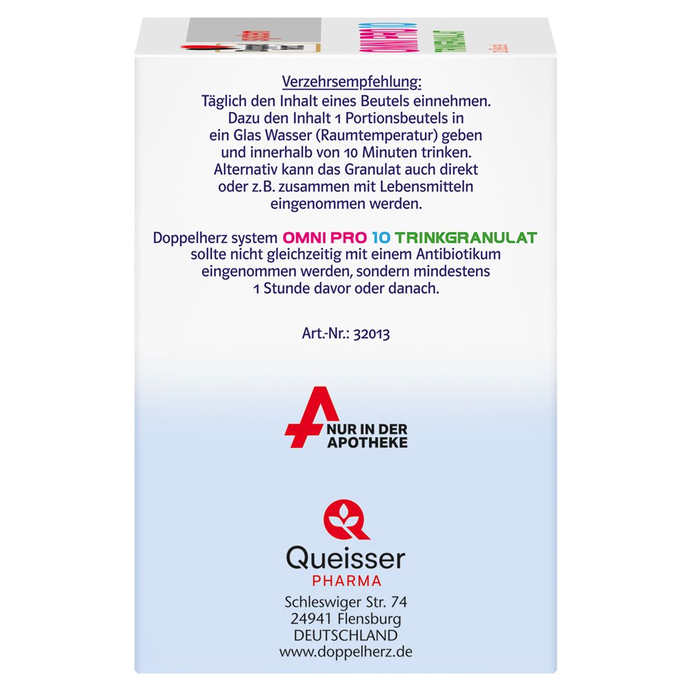Doppelherz system OMNI PRO 10 TRINKGRANULAT