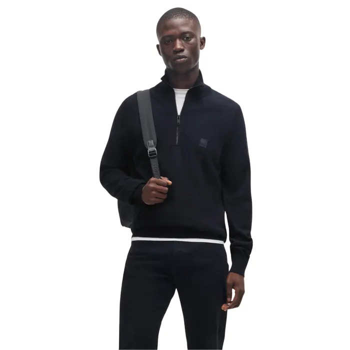 Boss Kanobix Half Zip Sweater Heren