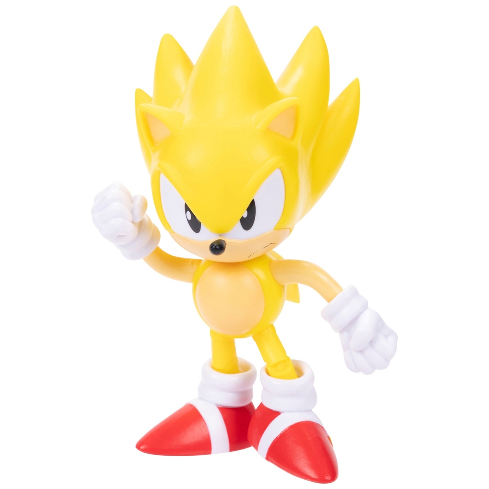 Klassische Sonic the Hedgehog 10 cm Figur mit Federzubehör