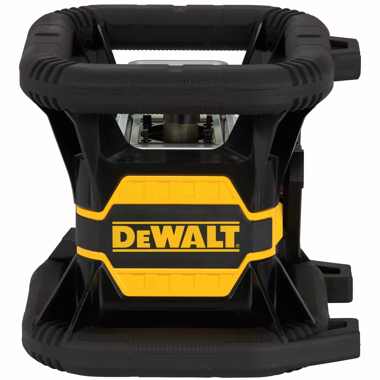 DeWALT DCE080D1RS 18V Rotatie laser set incl. ontvanger in koffer - Rood - 30m - IP67