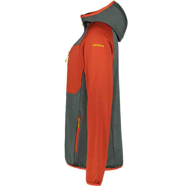 Veste polaire randonnée ICEPEAK BARNWELL MIDLAYER JACKET OLIVE FONCE