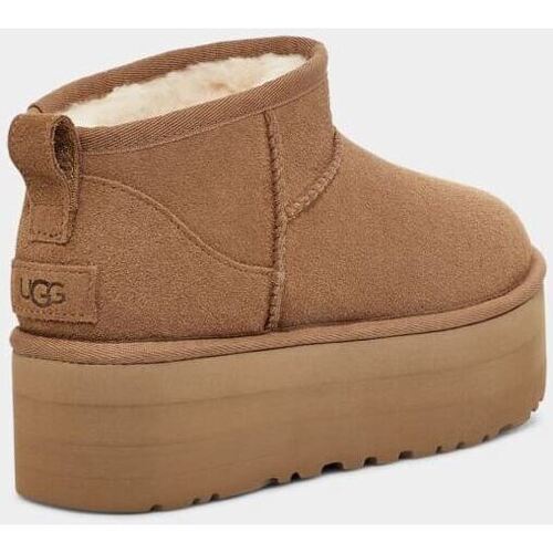 UGG - BOTASCLASSIC ULTRA MINI PLATFORM MUJER Marrón